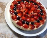 苺とブルーベリーのレアチーズタルト作り方9写真