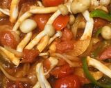 トマト缶ベースの野菜トマトソースパスタ作り方3写真
