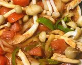 半熟目玉焼トッピングのトマトソースパスタ作り方2写真