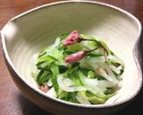 香りのオリーブオイル　桜の塩漬け　作り方6写真