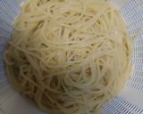 簡単！うどんスープで作る和風パスタ作り方2写真