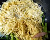 簡単！うどんスープで作る和風パスタ作り方7写真
