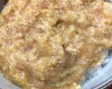 超簡単　ふわとろ玉子丼作り方4写真