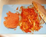 意外な出会い★明太キムチのクリームパスタ作り方2写真