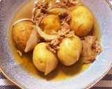 朝食プレート【鮭おにぎりと肉じゃが】作り方3写真