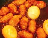 豚バラ スライスで角煮風作り方5写真