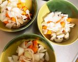 全てレンジ胸肉根菜のトロ旨煮作り方9写真