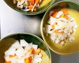 全てレンジ胸肉根菜のトロ旨煮作り方10写真