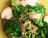 全てレンジ胸肉根菜のトロ旨煮作り方14写真