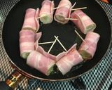 スペイン式ベーコン巻きバナナ作り方2写真