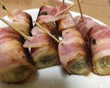 スペイン式ベーコン巻きバナナ作り方4写真
