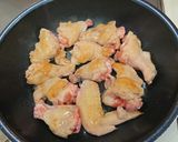 圧力鍋で手羽先&手羽元のカレー煮作り方1写真