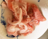 全てレンジ大根青椒肉絲風梅豚やみつき煮作り方1写真
