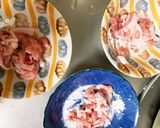 全てレンジ大根青椒肉絲風梅豚やみつき煮作り方3写真