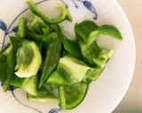 全てレンジ大根青椒肉絲風梅豚やみつき煮作り方5写真