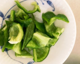 全てレンジ大根青椒肉絲風梅豚やみつき煮作り方5写真