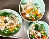全てレンジ大根青椒肉絲風梅豚やみつき煮作り方10写真