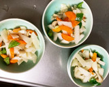 全てレンジ大根青椒肉絲風梅豚やみつき煮作り方11写真