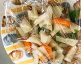 全てレンジ大根青椒肉絲風梅豚やみつき煮作り方12写真