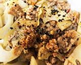 レンコンとひき肉炒め作り方5写真
