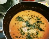 トマトジュースとパセリのポタージュ♬作り方3写真