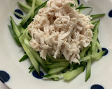 鍋いらず　レンジで簡単　棒棒鶏作り方5写真