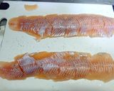 大物トラウトの揚げない南蛮漬け作り方5写真
