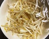 もやしと水菜の胡麻サラダ作り方1写真