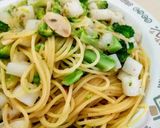 ひとりランチに＊かいわれツナ大根のパスタ作り方5写真