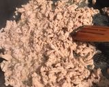 鶏ひき肉とカシューナッツの黒豆ソース炒め作り方2写真