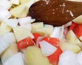 無水　ほったらかし　鶏じゃが…塩麹仕立て作り方5写真