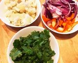 鶏ひき肉とカシューナッツの黒豆ソース炒め作り方1写真