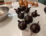 くまのロリポップチョコ作り方3写真