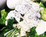 簡単♪ブロッコリー水菜たまごサラダ作り方2写真