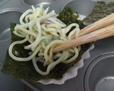 のりカップチーズ焼きそば。作り方3写真