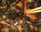 椎茸と昆布の佃煮作り方6写真