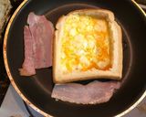朝にいい!べーチーズ卵トースト作り方2写真