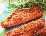 簡単！耳までもっちもち◯◯チキンサンド作り方2写真