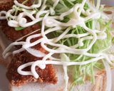 簡単！耳までもっちもち◯◯チキンサンド作り方3写真