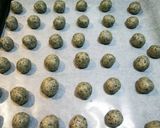 すり黒胡麻のスノーボールクッキー♪作り方5写真