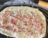 オニオンベーコンチーズパン♪ちぎりパン作り方7写真