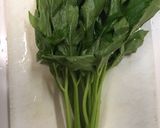 あっさり♩明日葉（アシタバ）のサバ缶和え作り方1写真
