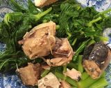 あっさり♩明日葉（アシタバ）のサバ缶和え作り方11写真