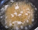 フライパン１つで簡単クリームパスタ作り方2写真