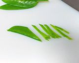 紅生姜と絹さや の はんぺん豆腐のおやき作り方2写真