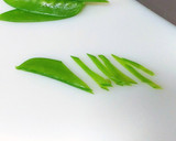 紅生姜と絹さや の はんぺん豆腐のおやき作り方2写真