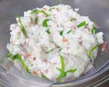 紅生姜と絹さや の はんぺん豆腐のおやき作り方4写真