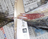 肴鯖鯵鯛鰯鮭鮪鮨！魚の三枚おろしの基本！作り方49写真