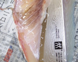 肴鯖鯵鯛鰯鮭鮪鮨！魚の三枚おろしの基本！作り方59写真