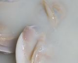リカちゃん♡蛤の豆乳味噌スープ作り方10写真